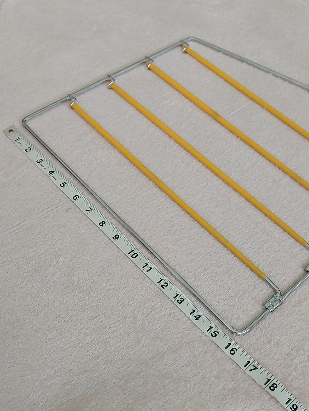 Set of Two 4-tier Swing-Arm Metal Pant Hangers NWOT